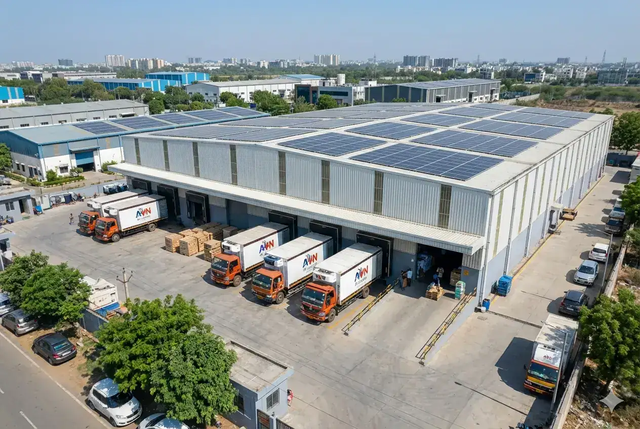 Cold chain logistics truck fleet